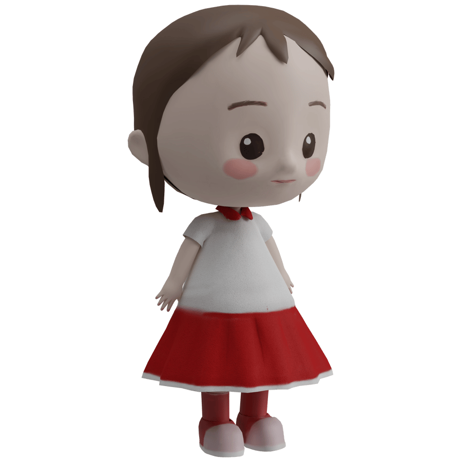 Toy Animals & Characters 3D Model - A23D