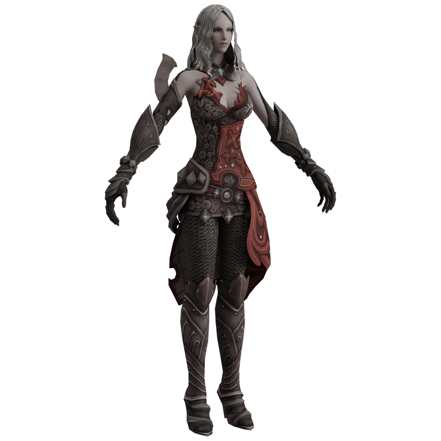 Fantasy Character 3D Model - A23D