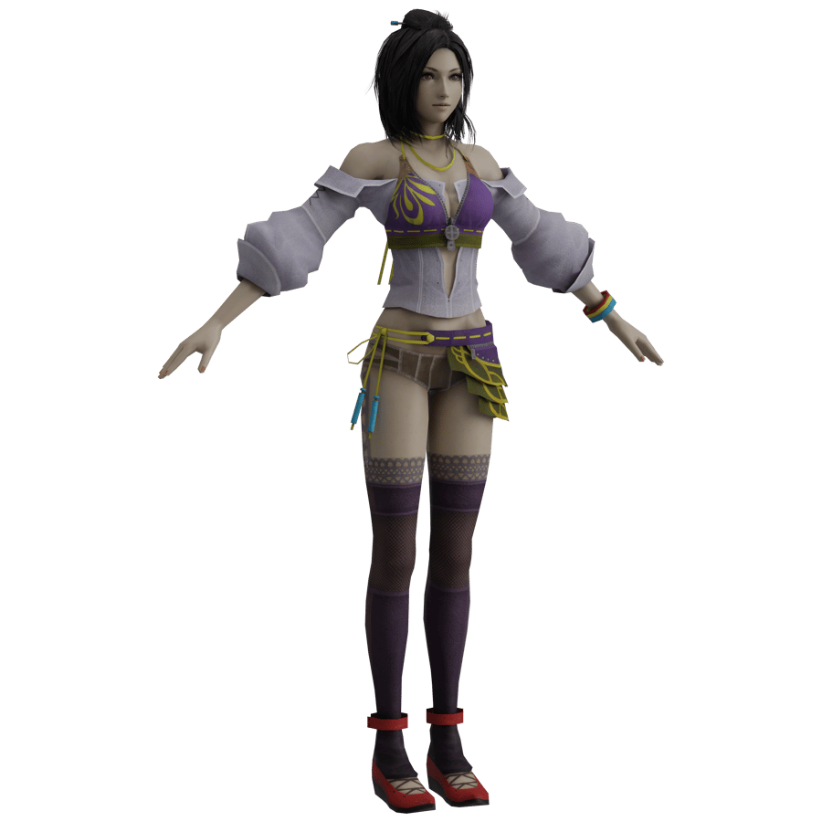 Fantasy Character 3D Model - A23D
