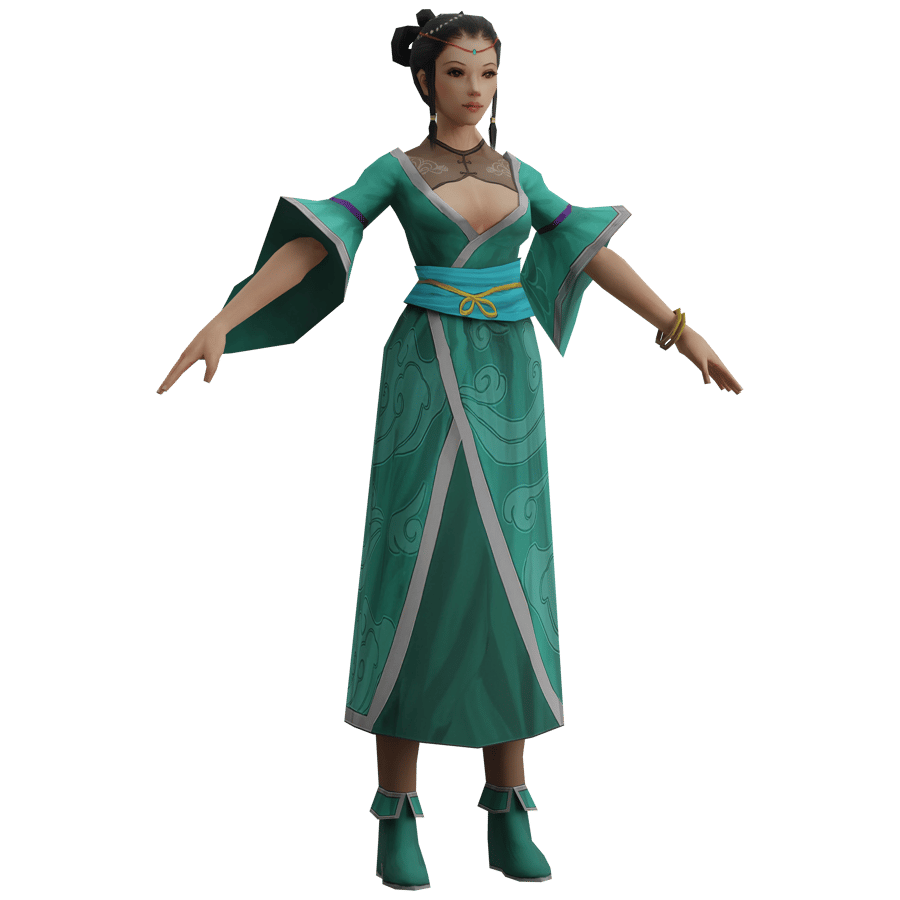 Fantasy Character 3D Model - A23D