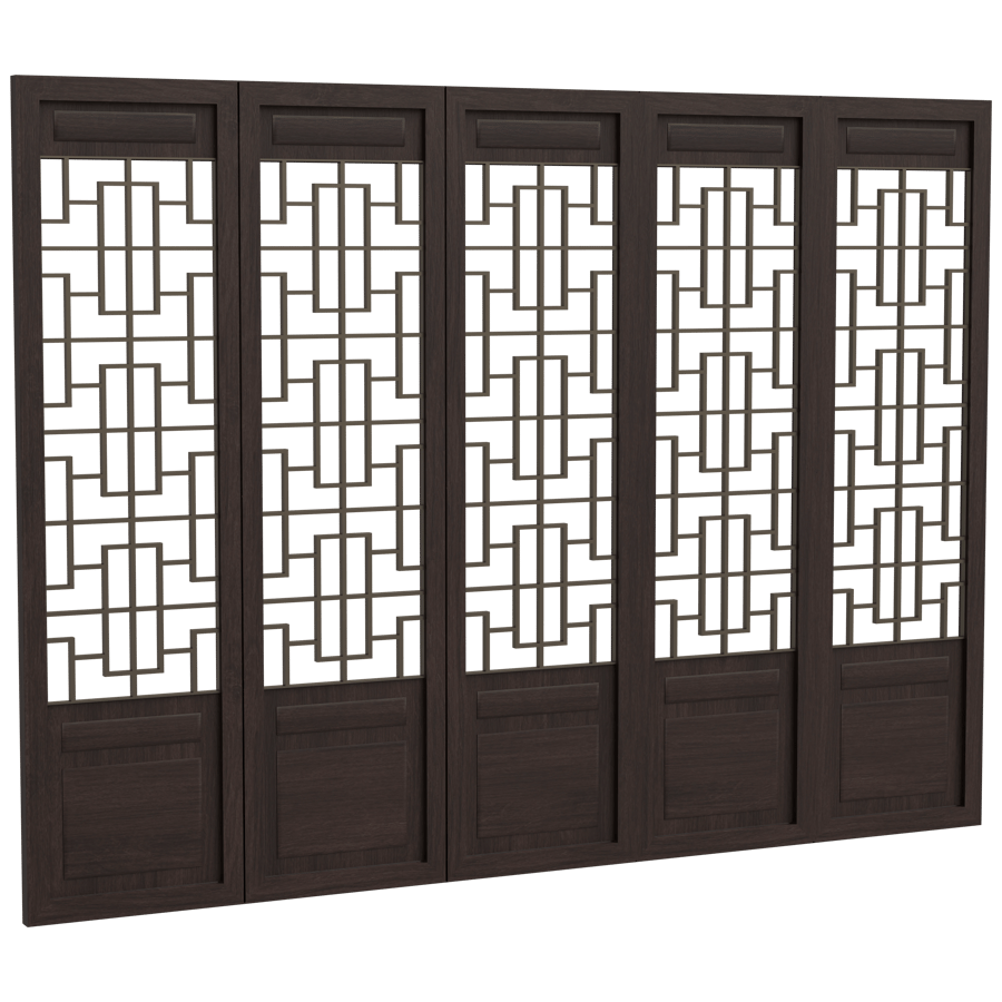 Panel & Partition 3D Model - A23D