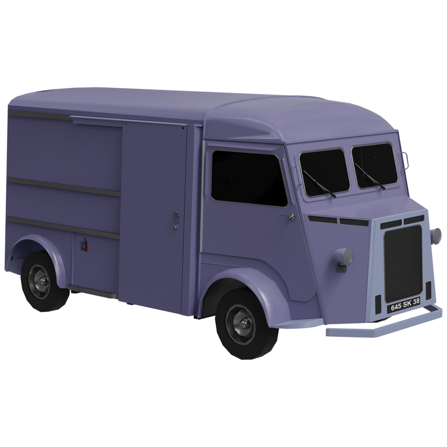 Car & Van 3D Model - A23D