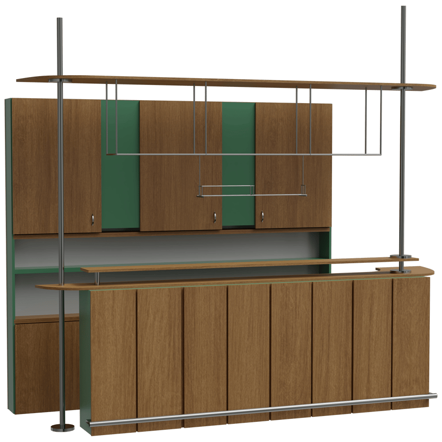 Kitchen Rack 3D Model - A23D