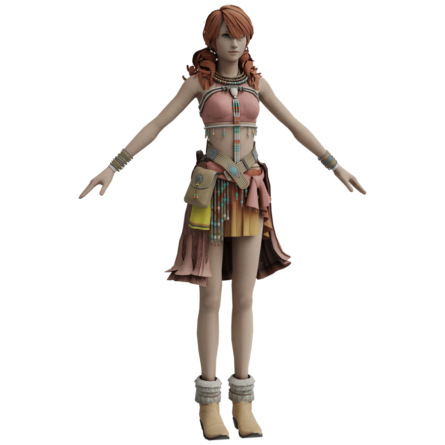 Fantasy Character 3D Model - A23D