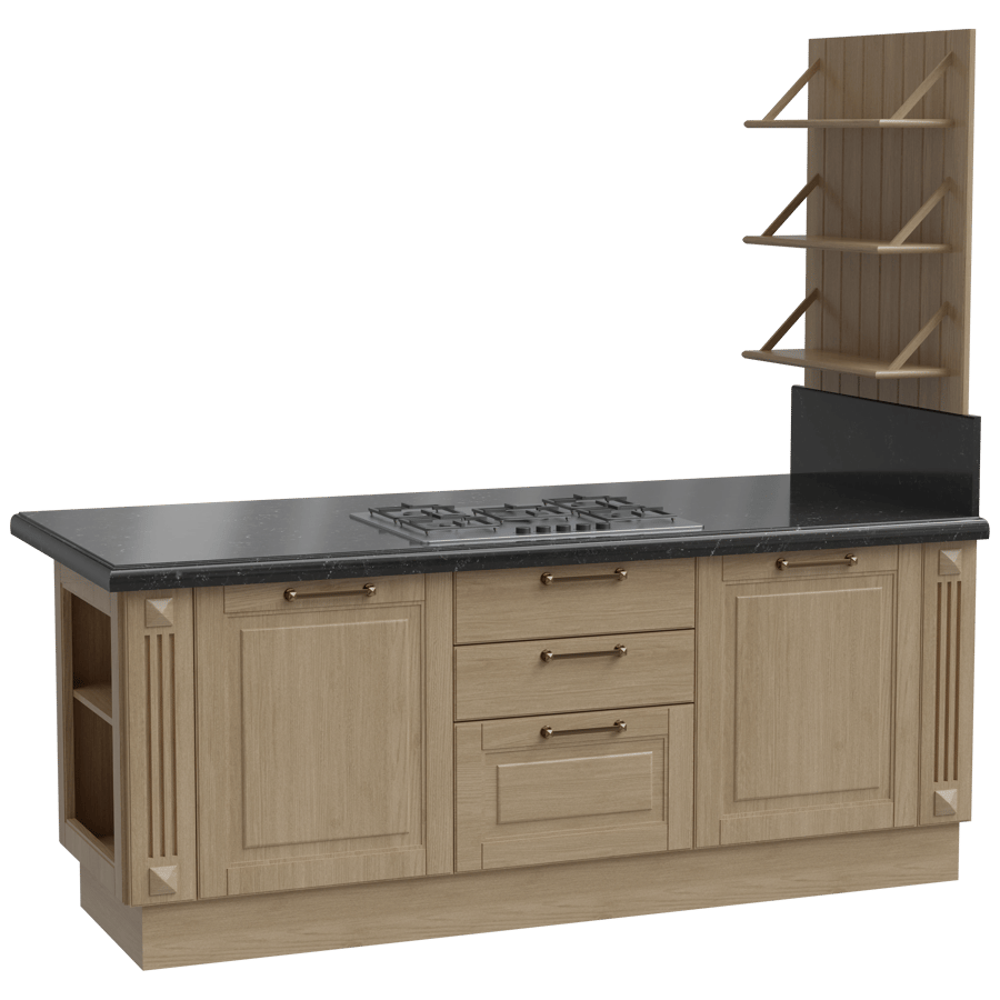 Kitchen Rack 3D Model - A23D