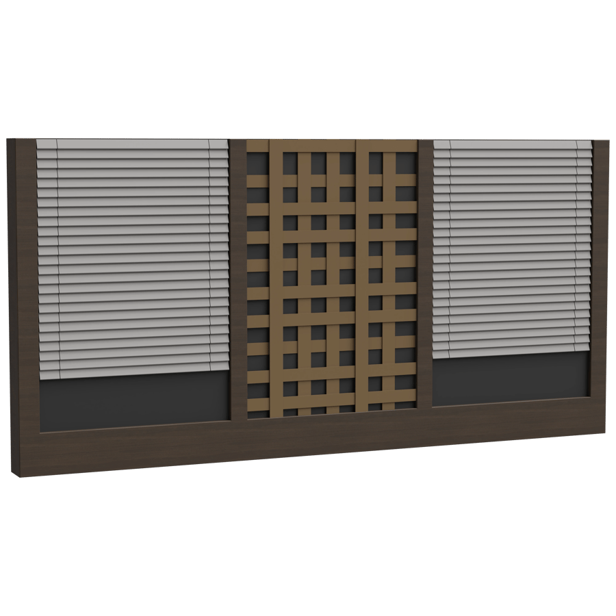 Panel & Partition 3D Model - A23D