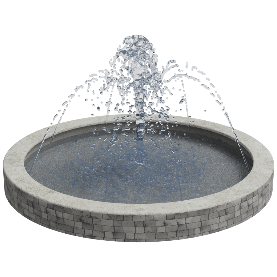 Water Body 3D Model - A23D
