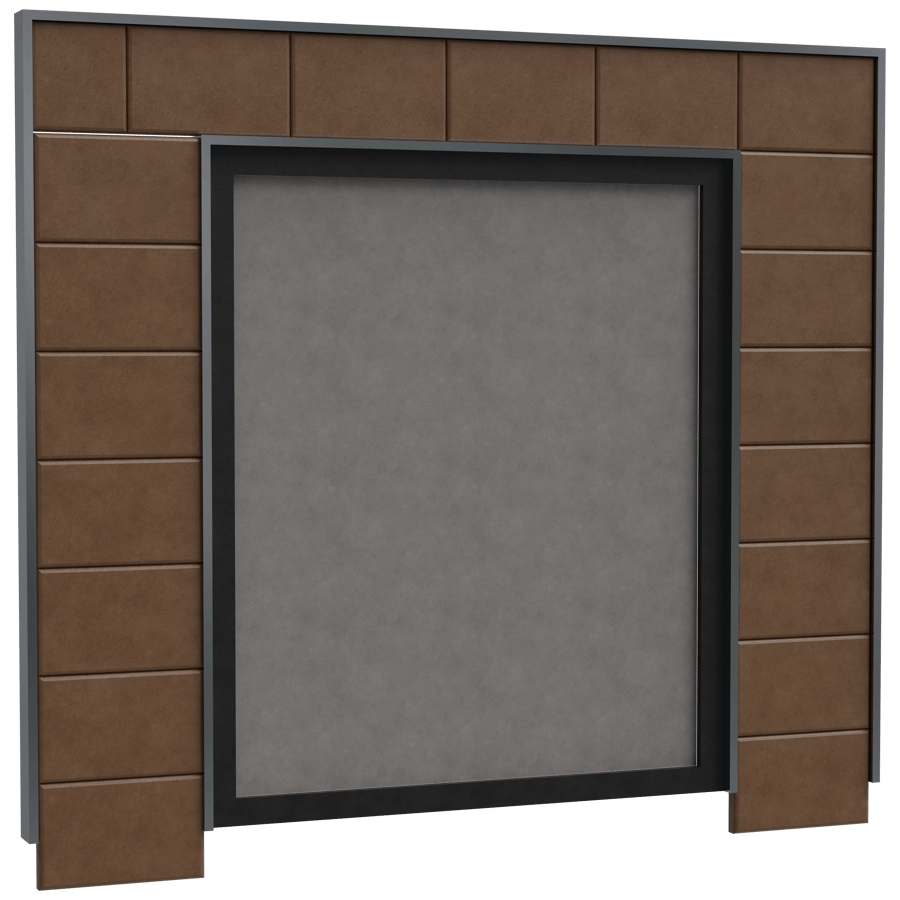 Panel & Partition 3D Model - A23D