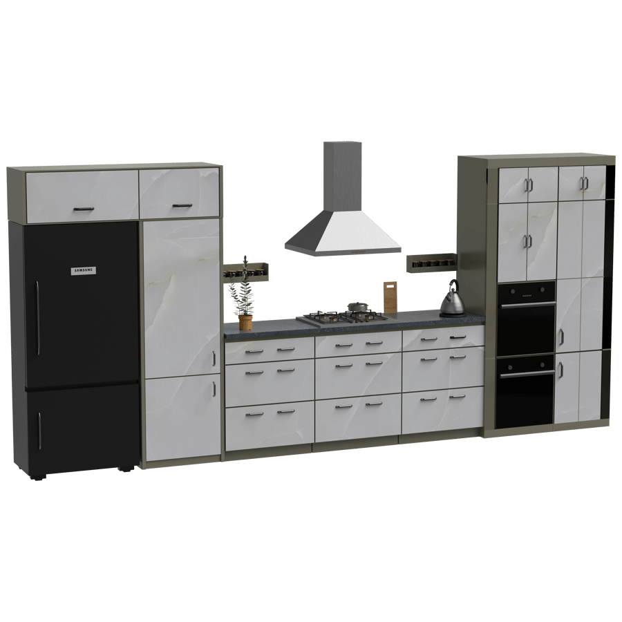 Kitchen Rack 3D Model - A23D