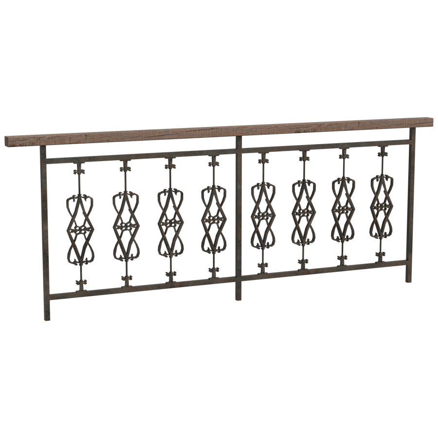 Railing 3D Model - A23D