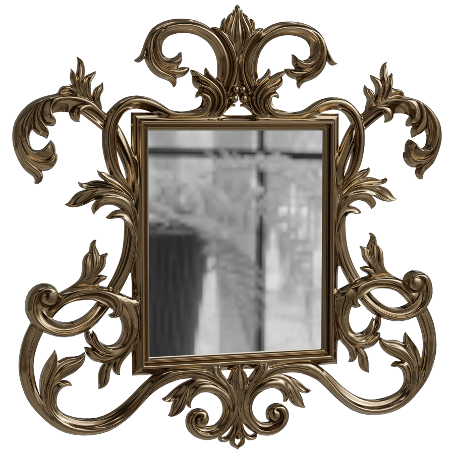 Mirrors & Frames 3D Model - A23D