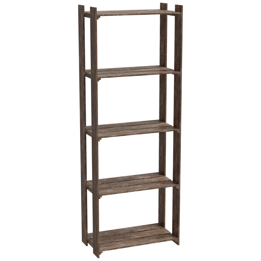 Shelf & Rack 3D Model - A23D