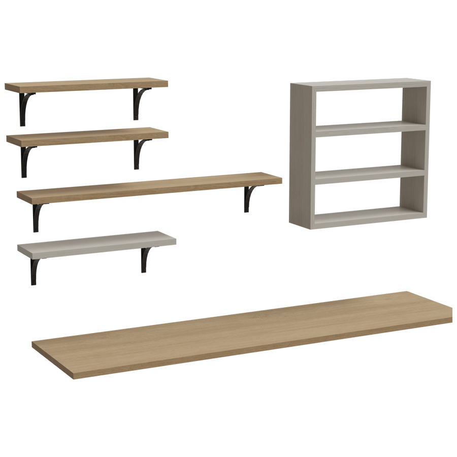 Shelf & Rack 3D Model - A23D