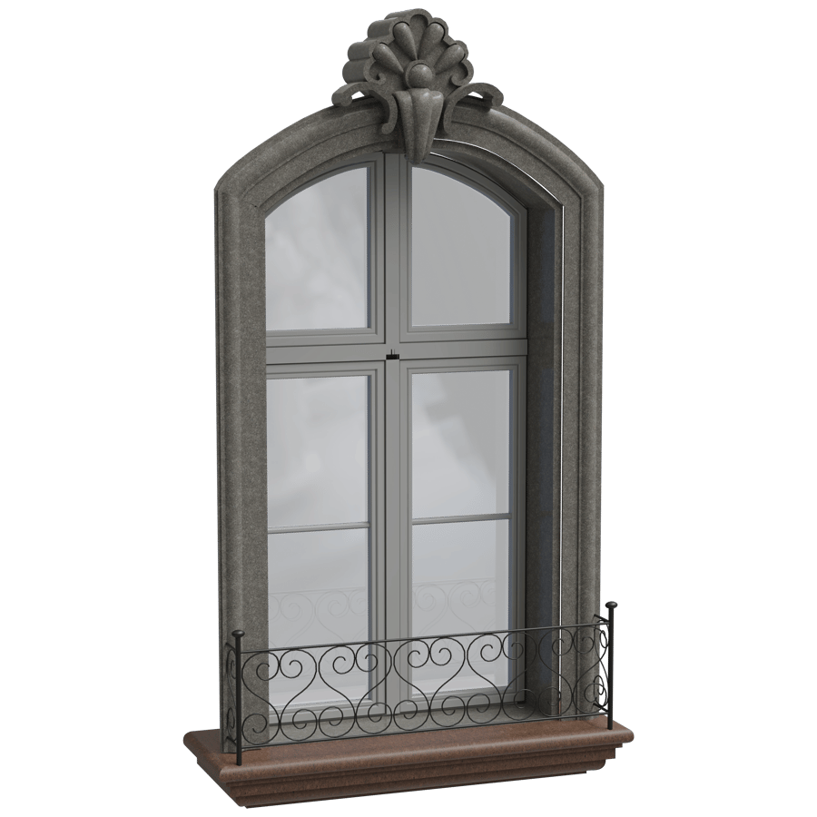 Window 3D Model - A23D