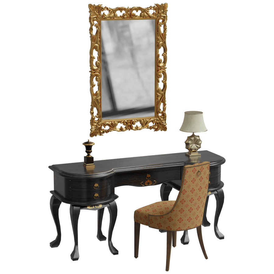 Dressing Table 3D Model - A23D