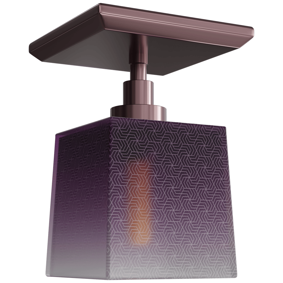 Textured Light 3D Model - A23D
