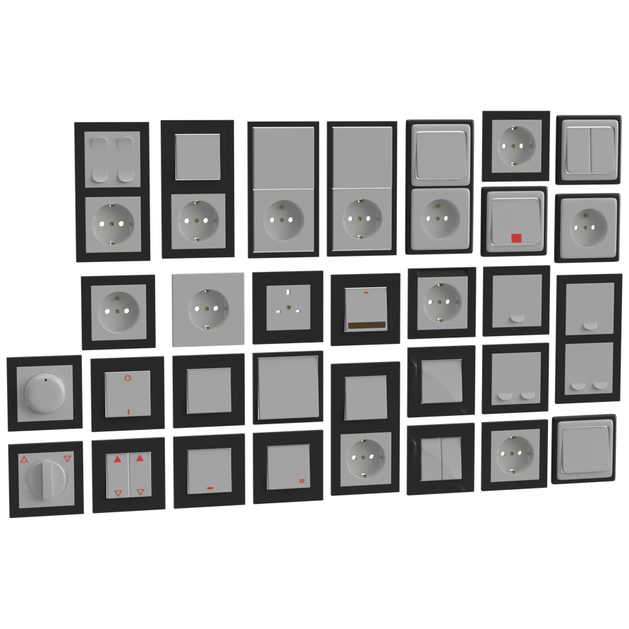 Electrical Switches 3D Model - A23D