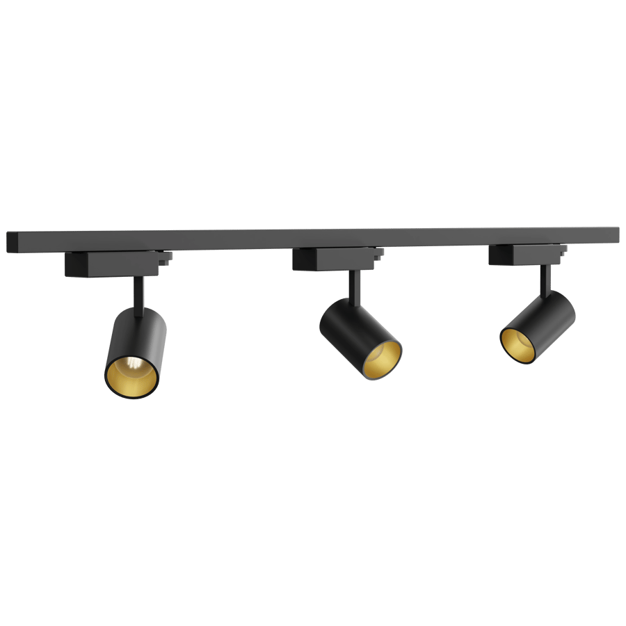 Modern Track Lighting 3D Model - A23D