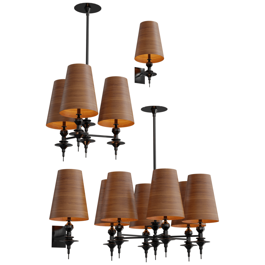 Light Fixtures Set 3D Model - A23D