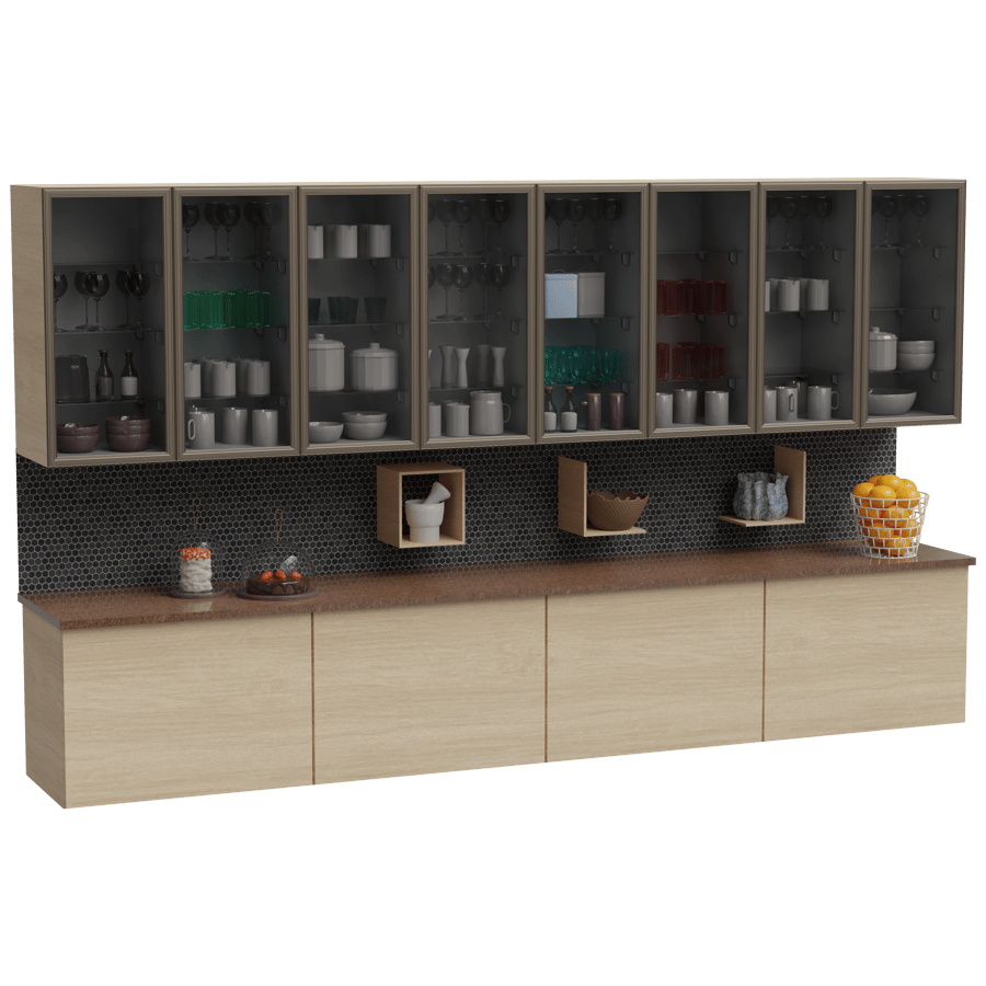Crockery Rack 3D Model - A23D