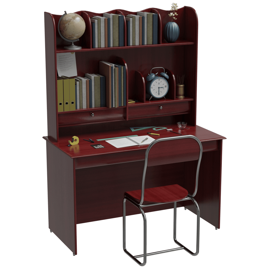Study Table 3D Model - A23D
