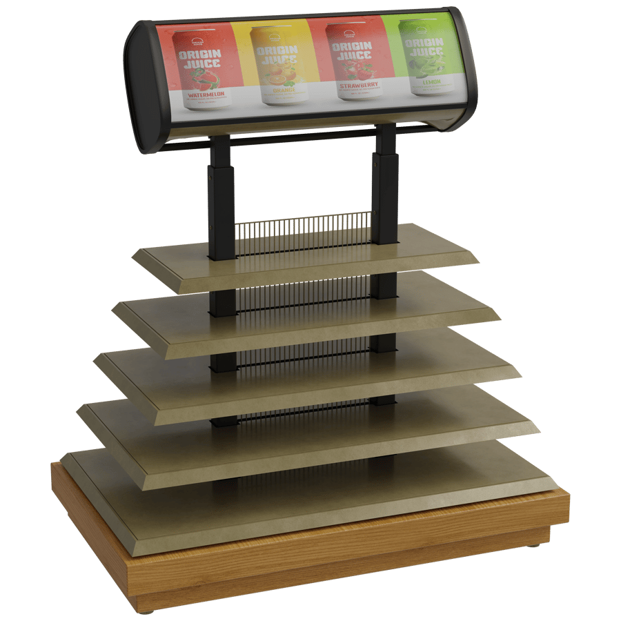 Display Rack 3D Model - A23D