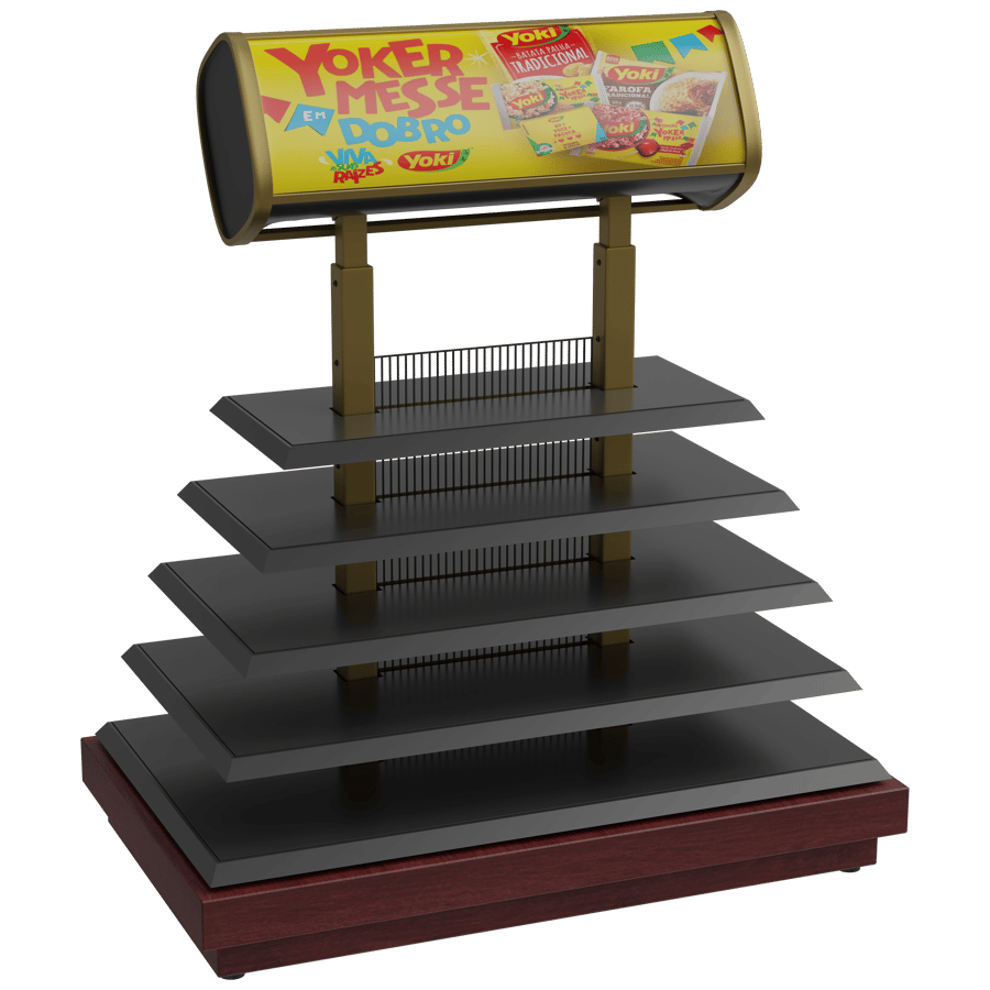 Display Rack 3D Model - A23D