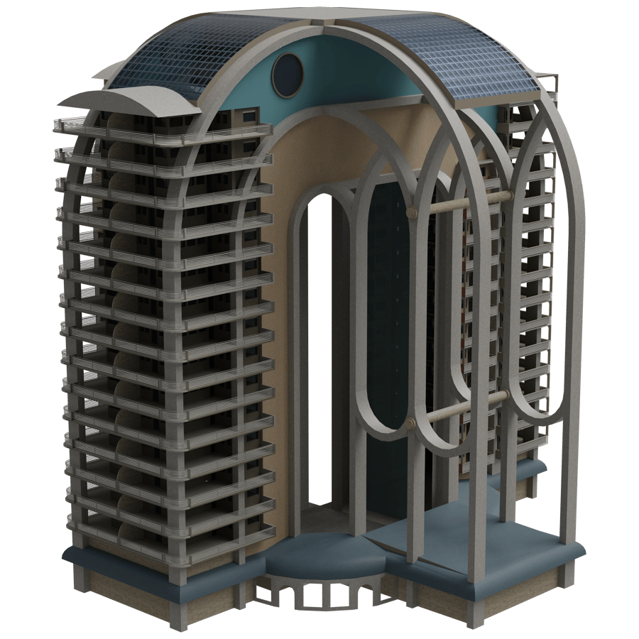 Structure 3D Model - A23D