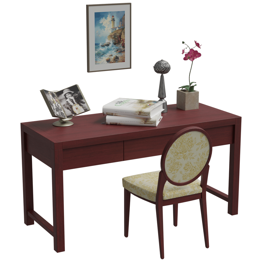 Study Table 3D Model - A23D