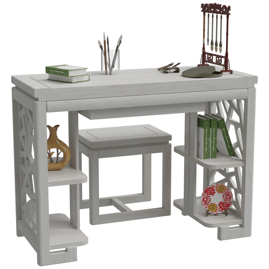 Study Table 3D Model - A23D