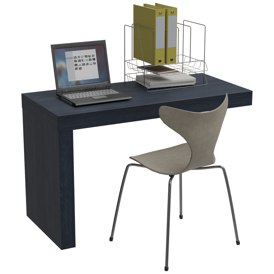 Study Table 3D Model - A23D