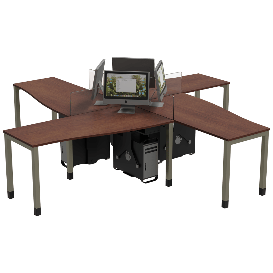 Workstation 3D Model - A23D