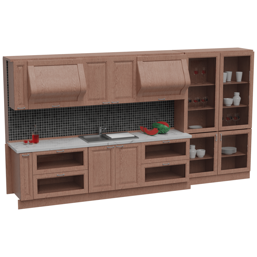 Kitchen Rack 3D Model - A23D