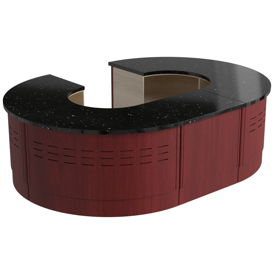 Reception Table 3D Model - A23D