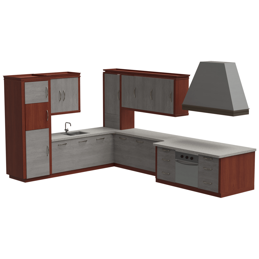 Kitchen Rack 3D Model - A23D