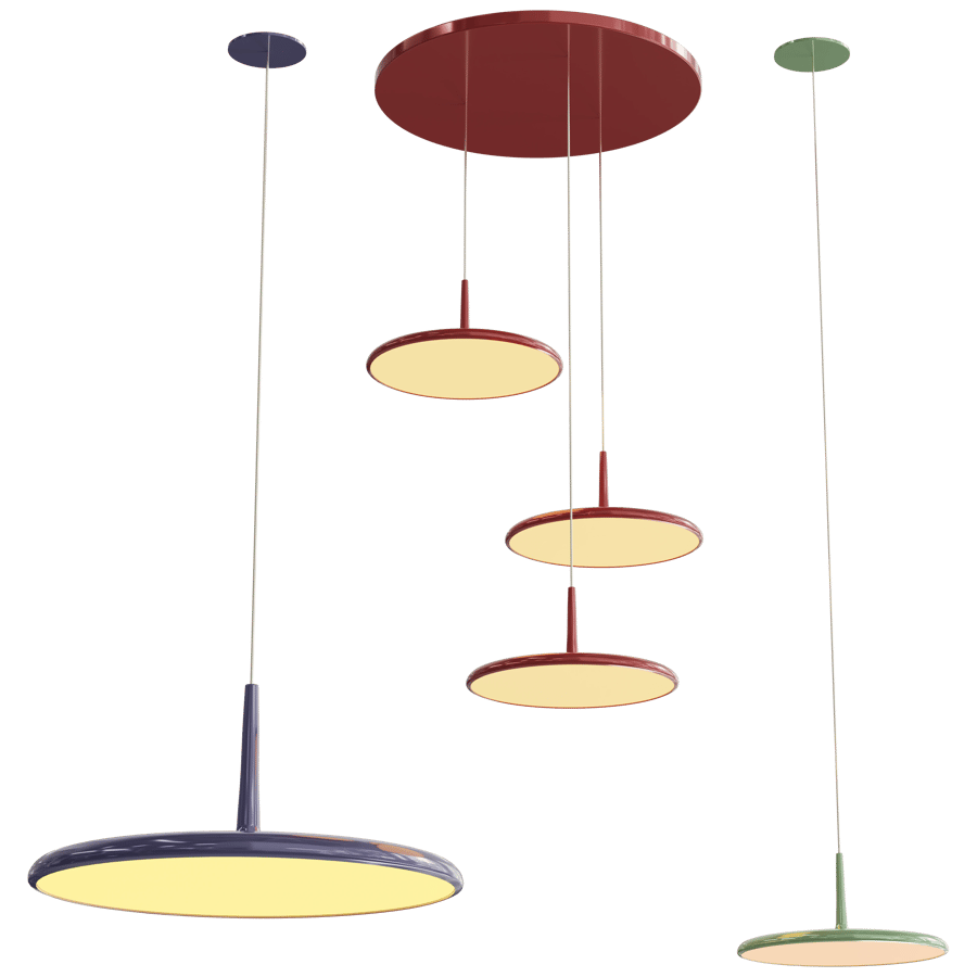 Light Fixtures Set 3D Model - A23D