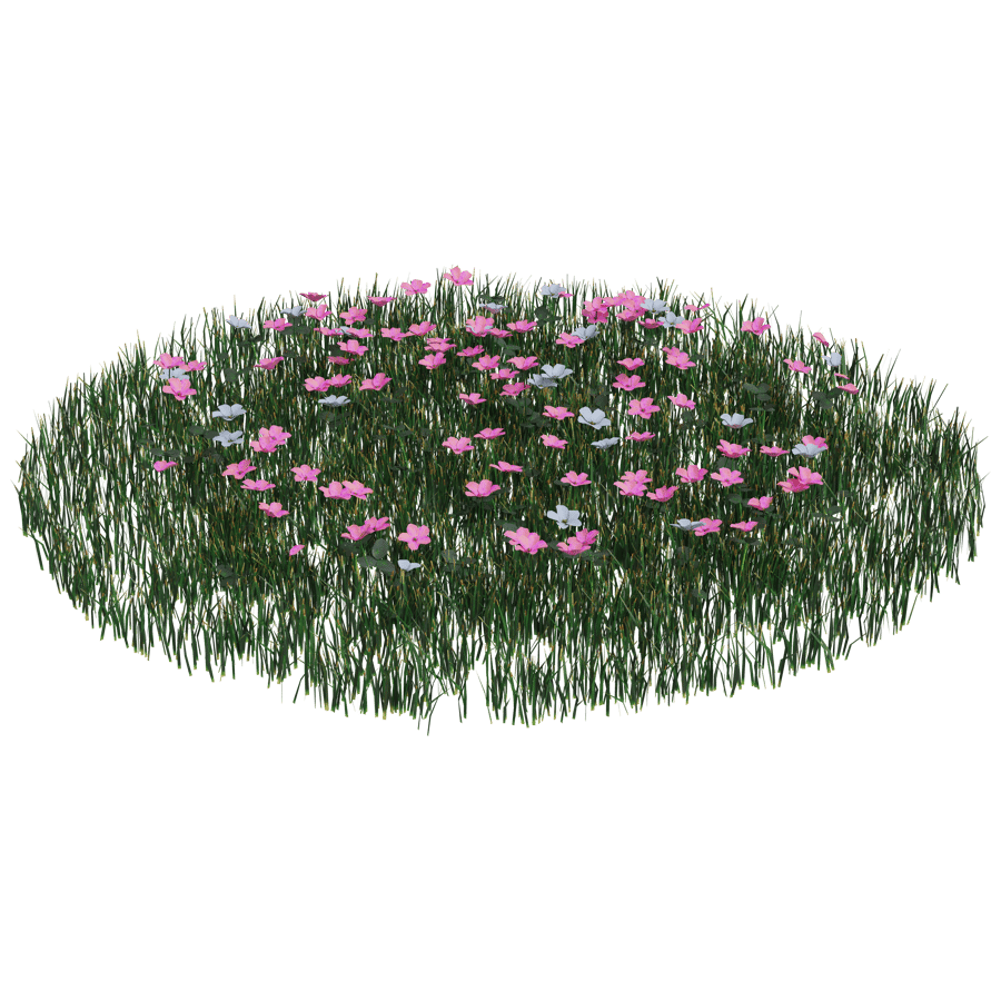 Ground Cover 3D Model - A23D