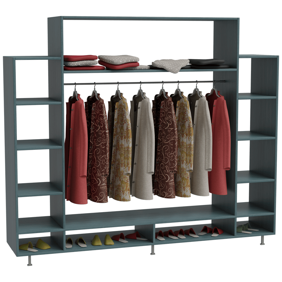 Shelf & Rack 3D Model - A23D