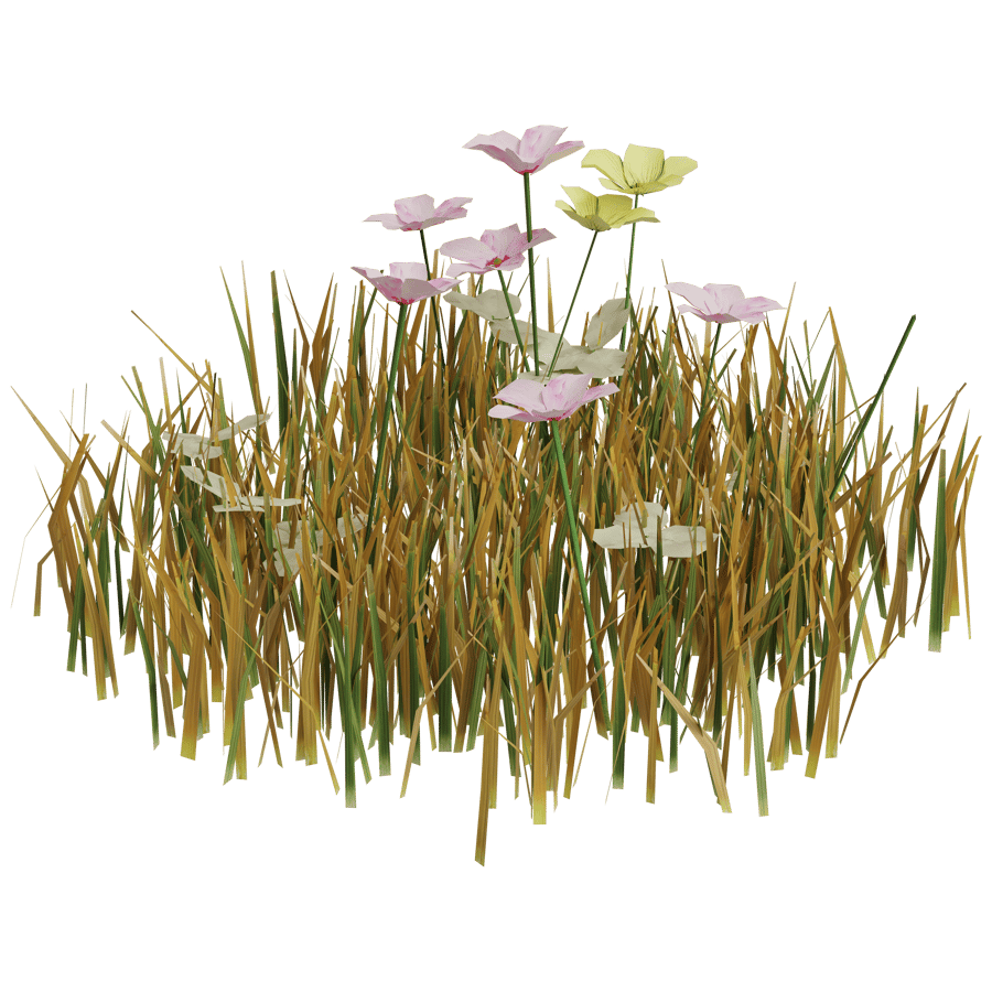 Ground Cover 3D Model - A23D