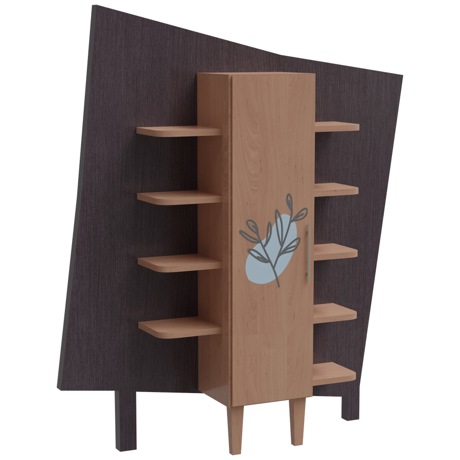 Shelf & Rack 3D Model - A23D