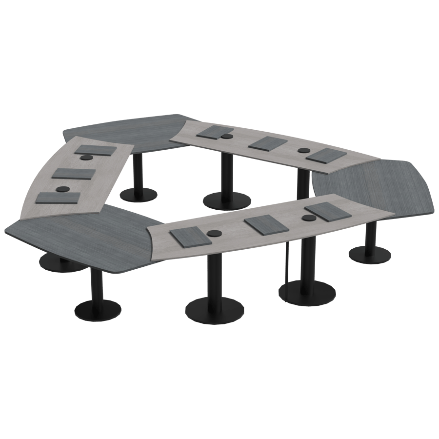 Conference Table 3D Model - A23D