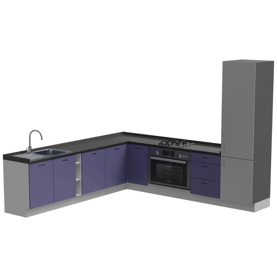 Kitchen Rack 3D Model - A23D