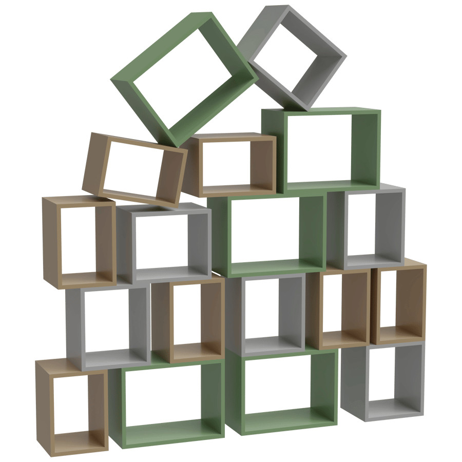 Shelf & Rack 3D Model - A23D