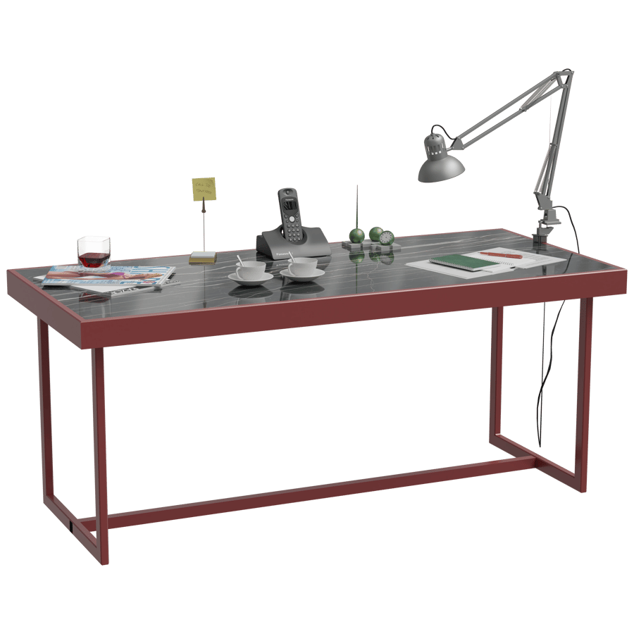 Study Table 3D Model - A23D
