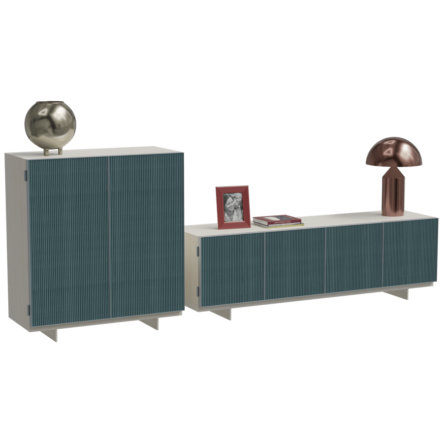 Sideboard & Storage Cabinet 3D Model - A23D