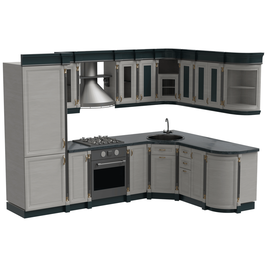 Kitchen Rack 3D Model - A23D