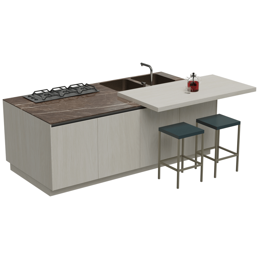 Kitchen Rack 3D Model - A23D