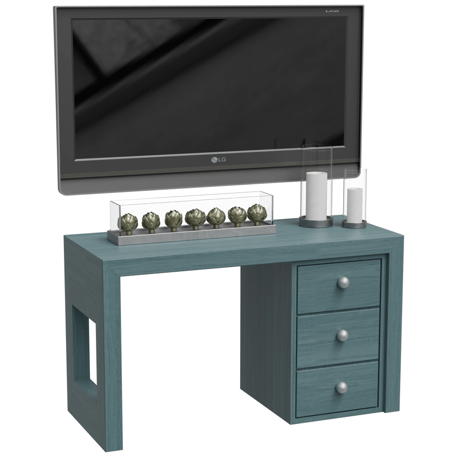 Study Table 3D Model - A23D