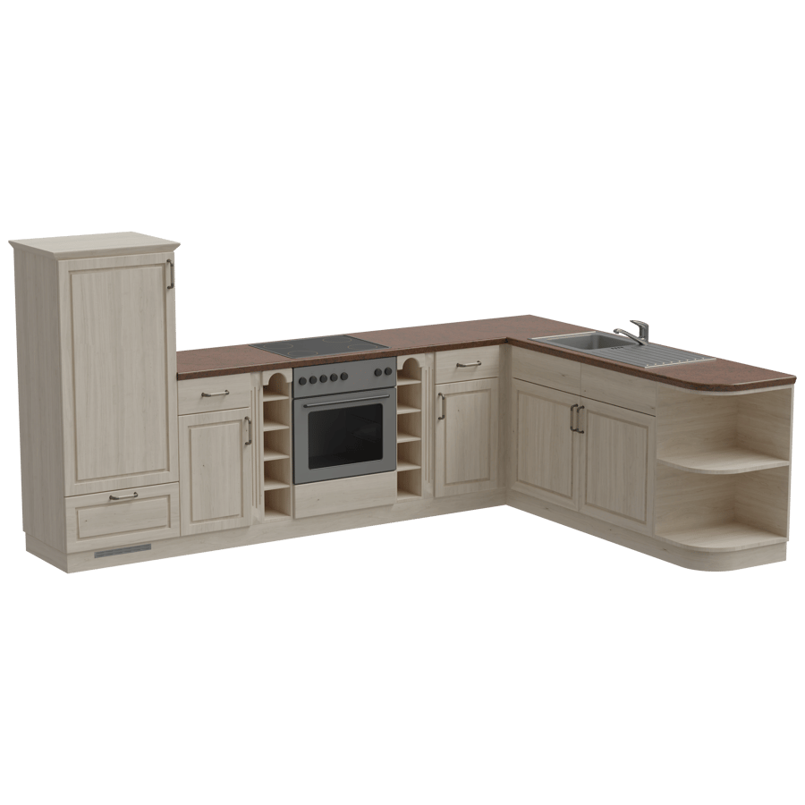 Kitchen Rack 3D Model - A23D