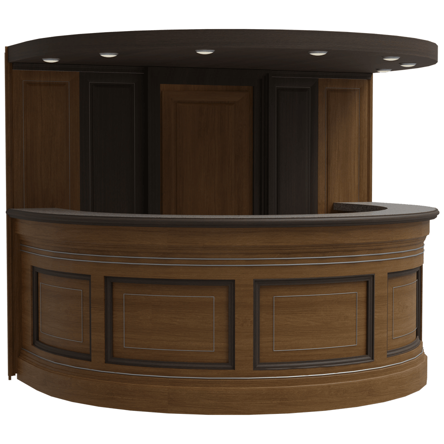 Reception Table 3D Model - A23D